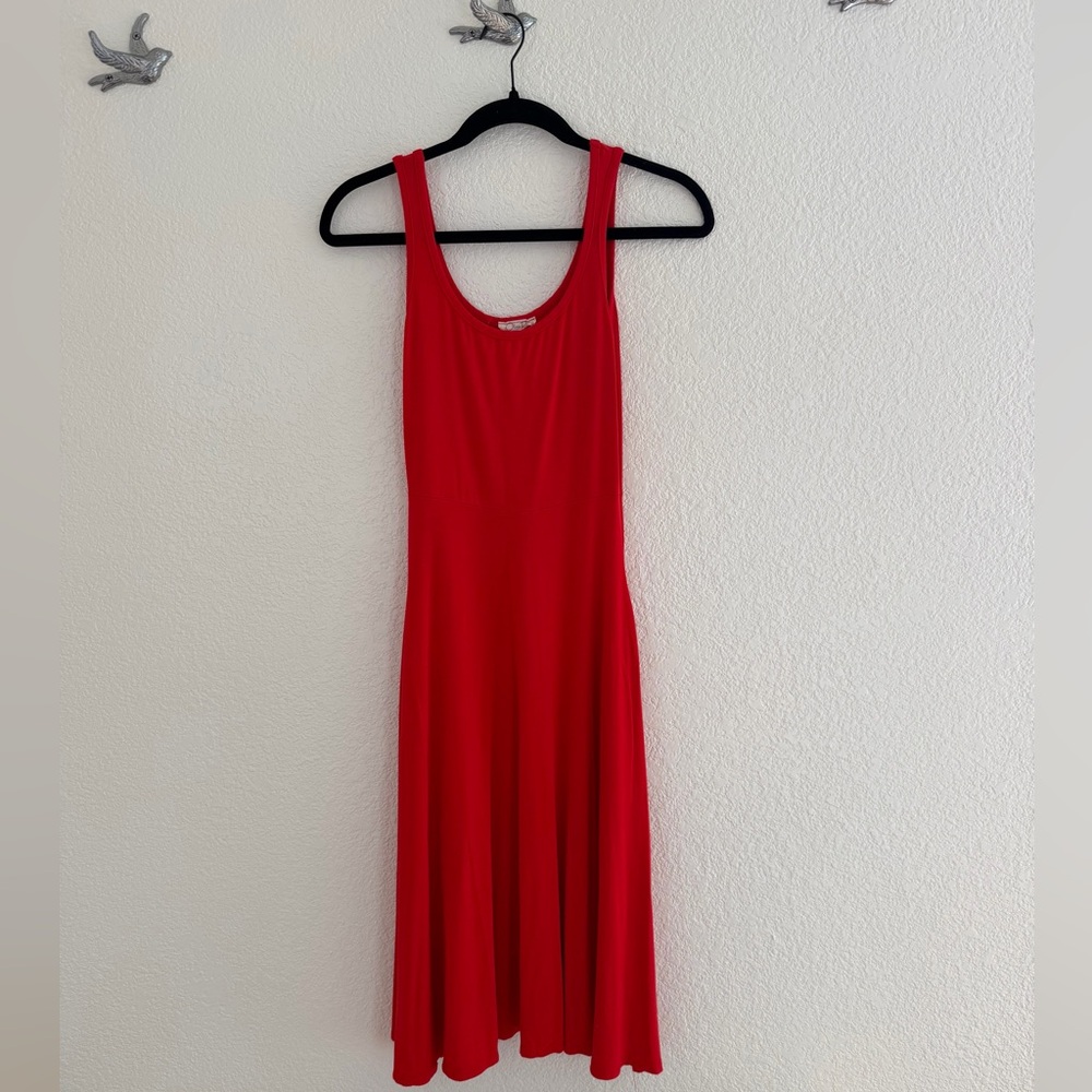 Olivia Rae Red Sleeveless Dress Size XS